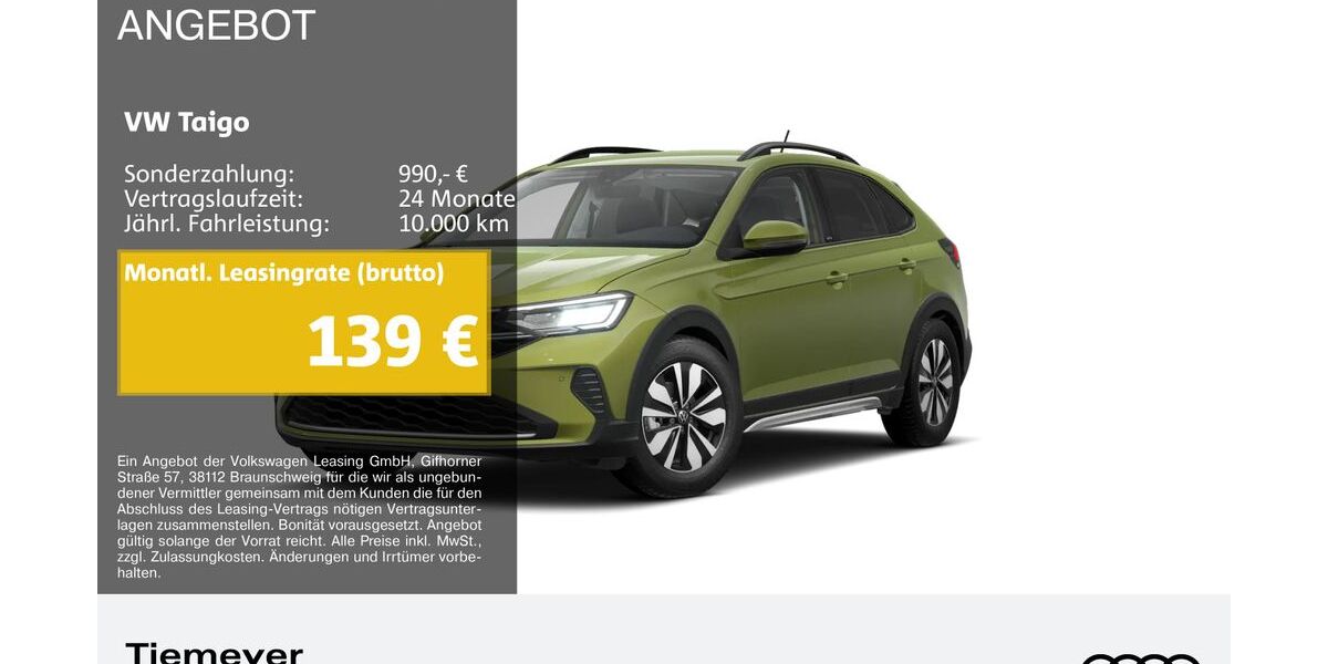 VW Taigo 13.865 km 20.650 &euro; Plettenberg 58840
