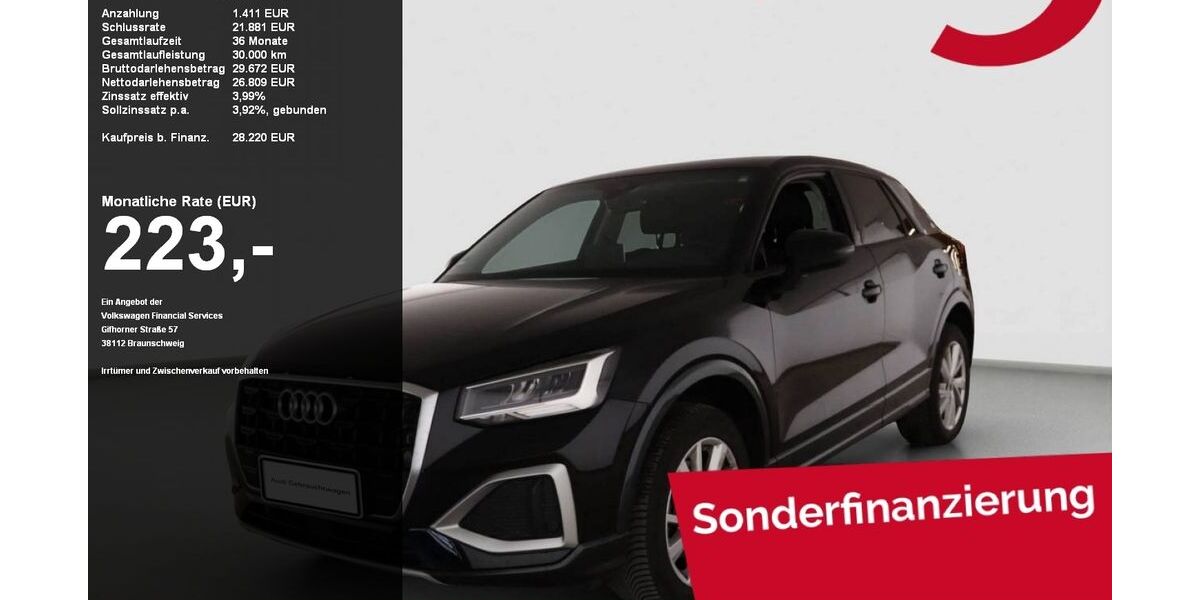 Audi Q2 23.600 km 26.940 &euro; Wackersdorf 92442