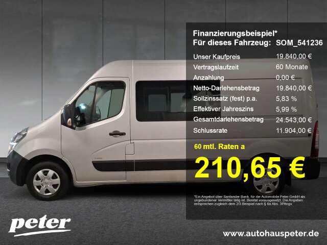 Opel Movano 118.799 km 19.840 &euro; Sömmerda 99610