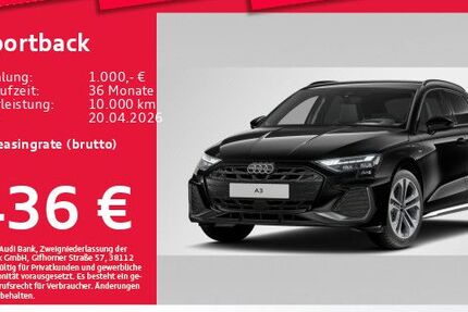 Audi A3 3.659 km 43.581 &euro; Eching 85386