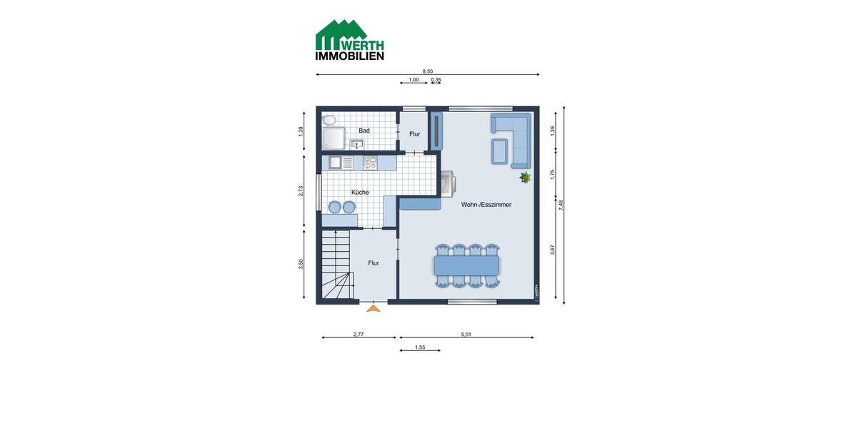 Einfamilienhaus Wesselburen - 4 Zimmer, 85 m&sup2;, 179.000&euro; | Angebot:25742099