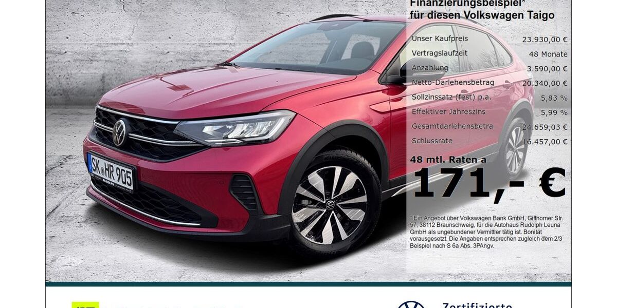 VW Taigo 12.800 km 23.120 &euro; Leuna 06237