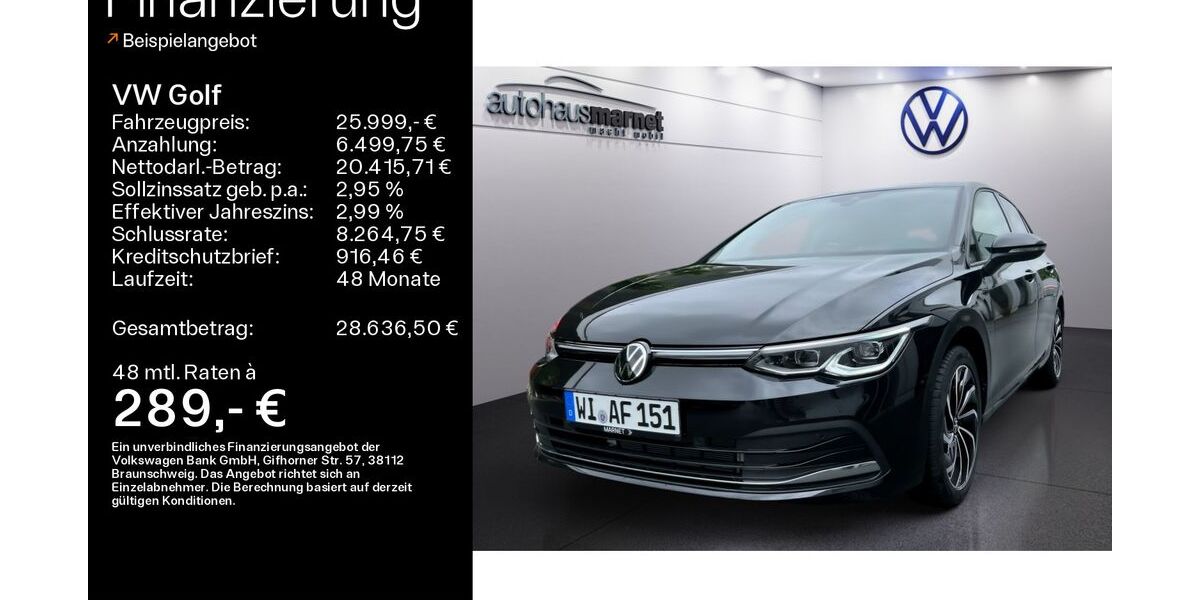 VW Golf 13.970 km 25.999 € Königstein 61462