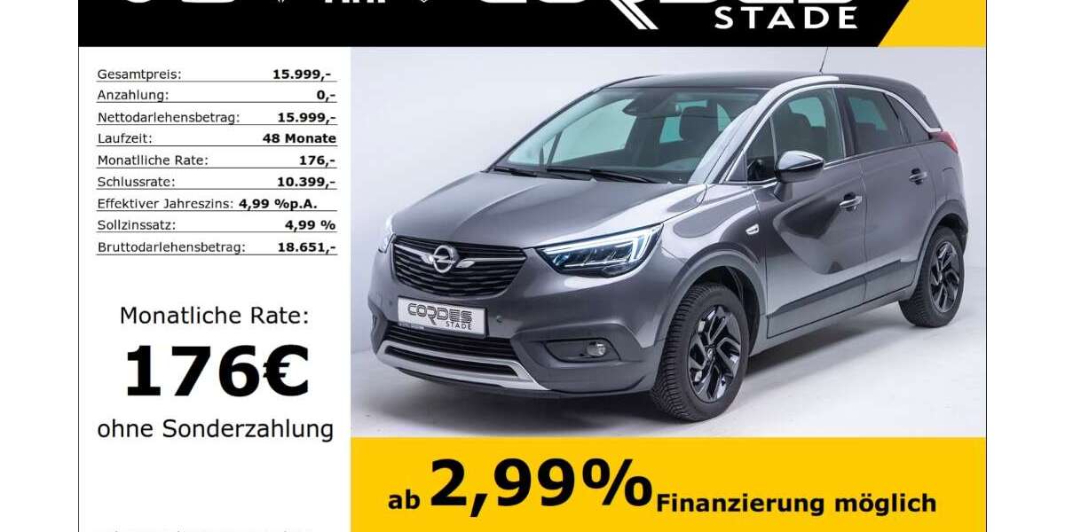 Opel Crossland 53.260 km 15.999 &euro; Stade 21680