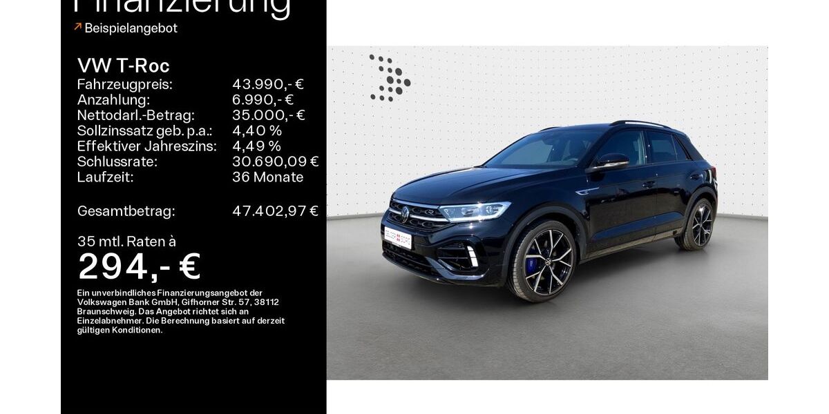 VW T-Roc 6.500 km 43.990 &euro; Haßfurt 97437