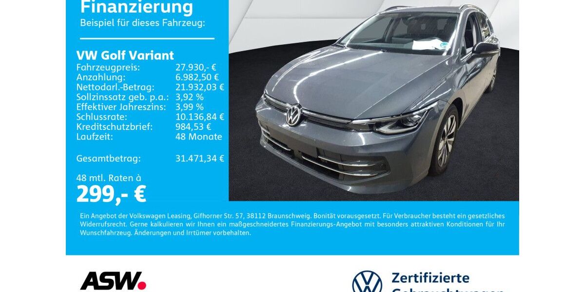 VW Golf 29.400 km 27.930 &euro; Neckarsulm 74172