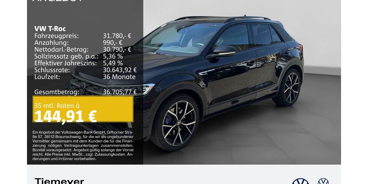 VW T-Roc 20.813 km 31.780 &euro; Plettenberg 58840