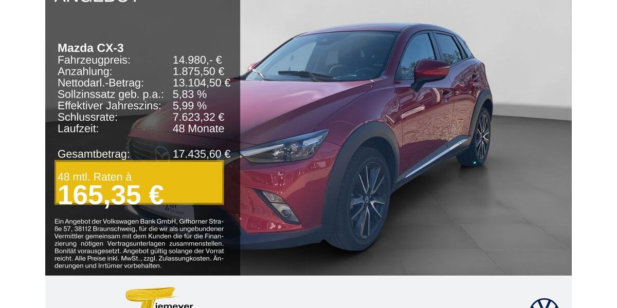 Mazda CX-3 68.486 km 14.480 &euro; Dorsten 46282