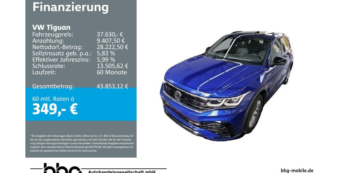 VW Tiguan 73.363 km 37.630 &euro; Kehl 77694