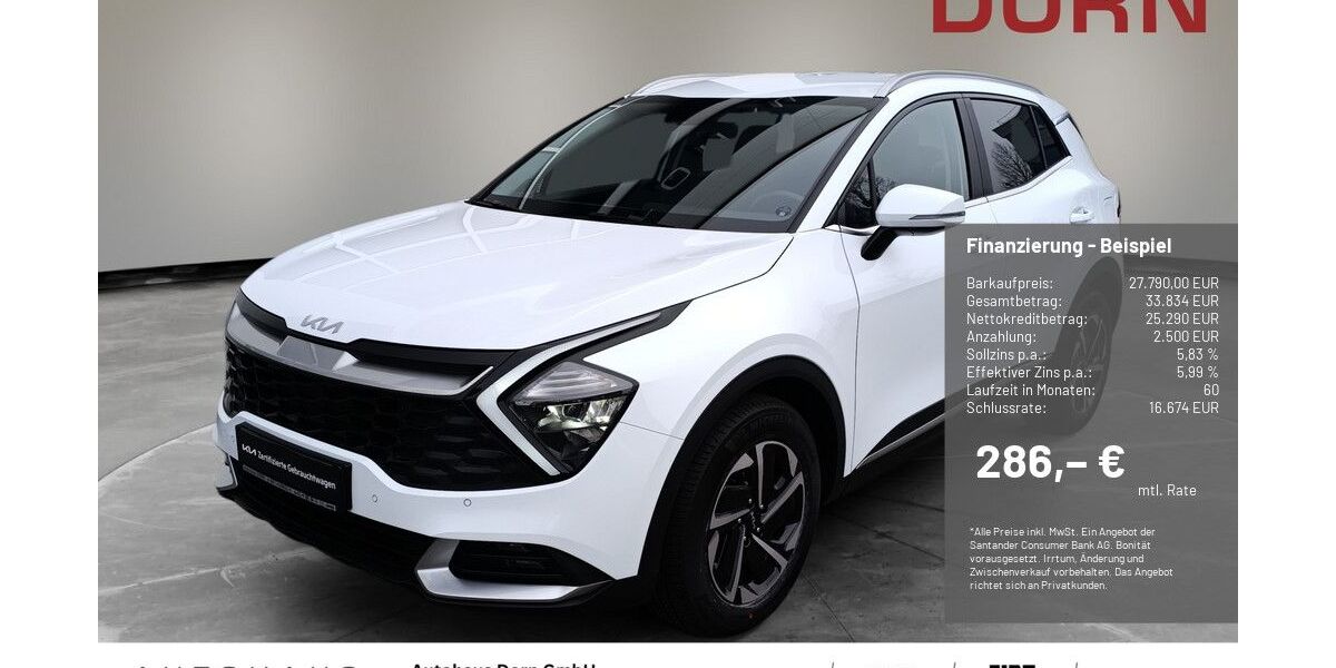 Kia Sportage 7.500 km 27.790 &euro; Landshut 84030