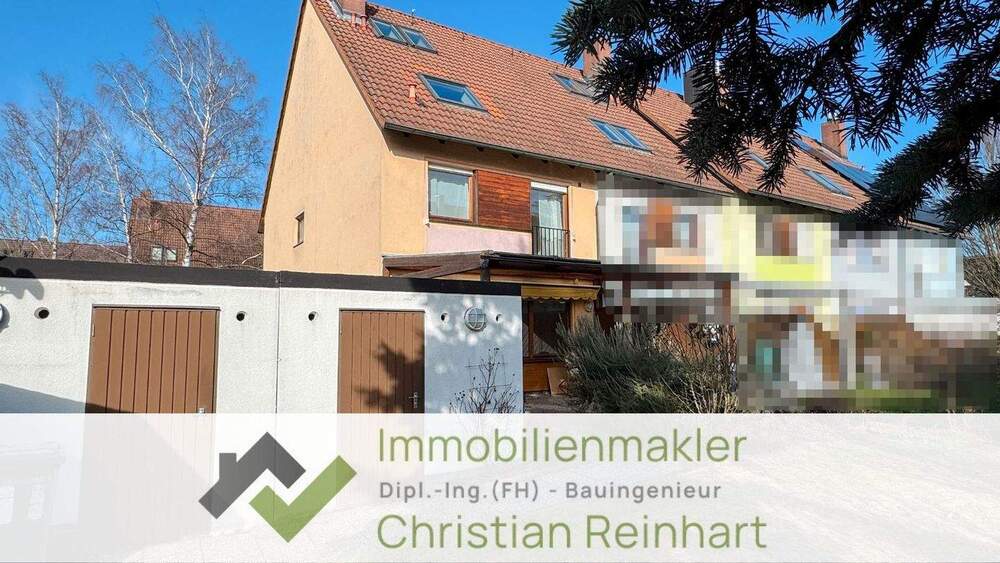 Reihenendhaus Nürnberg Thon - 4 Zimmer, 135 m&sup2;, 650.000&euro; | Angebot:25153309