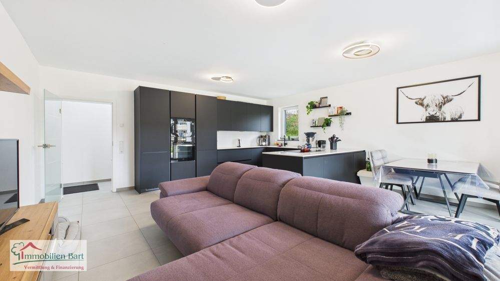 NEUWERTIGE WOHNUNG MIT GARAGE UND GARTEN IN MERZIG-SCHWEMLINGEN 2 zimmer