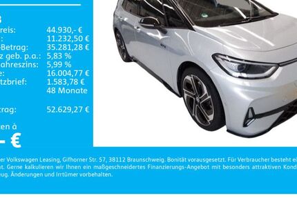 VW ID.3 1.600 km 44.930 &euro; Neckarsulm 74172