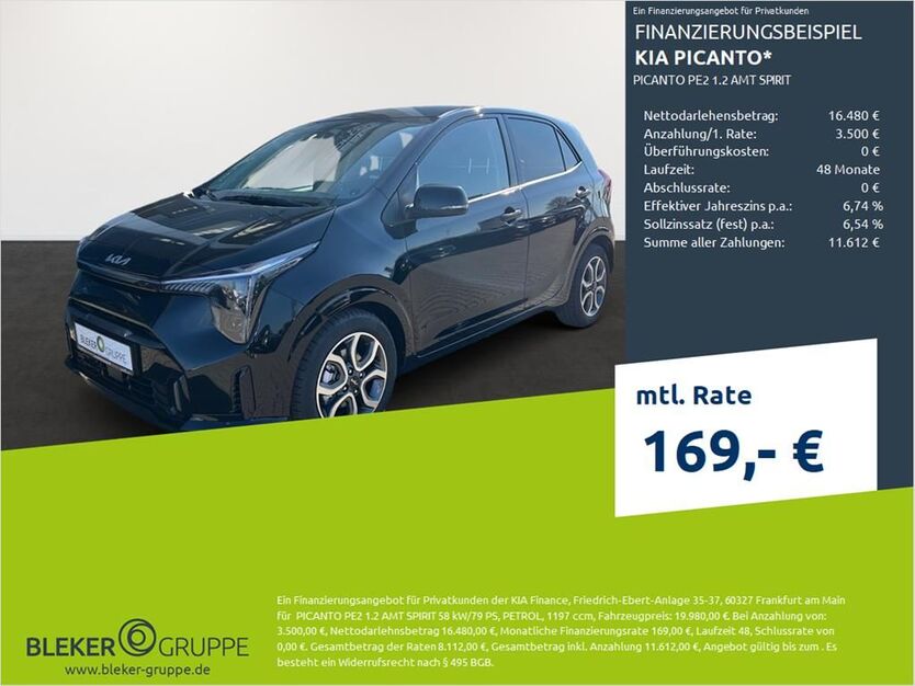 Kia Picanto 3.000 km 18.980 € Borken 46325