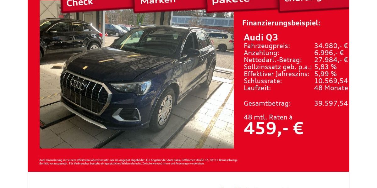 Audi Q3 32.666 km 34.980 &euro; Hamburg 22419