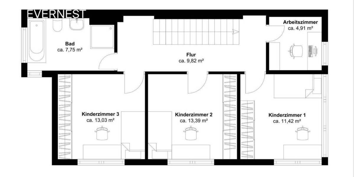 Doppelhaushälfte Köln Wahn - 5 Zimmer, 149 m&sup2;, 699.000&euro; | Angebot:25471811