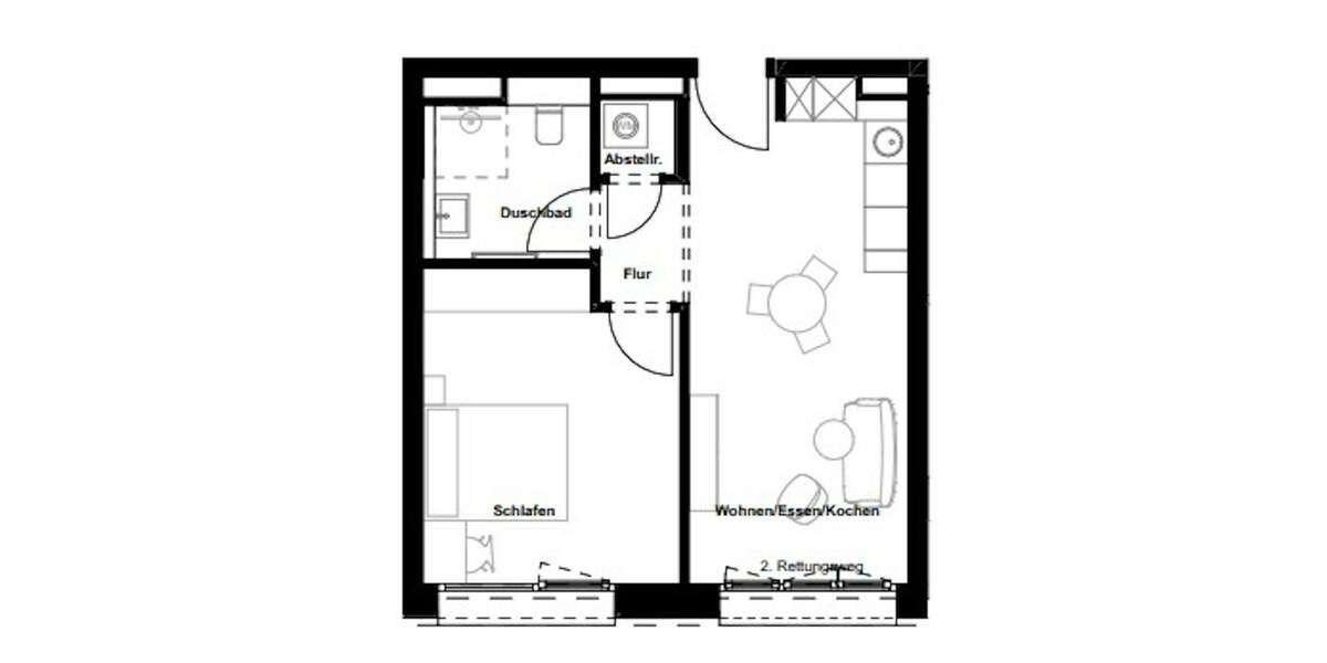 Zimmer Heilbronn Kernstadt - 1 Zimmer, 1.550&euro; | Angebot:26182254