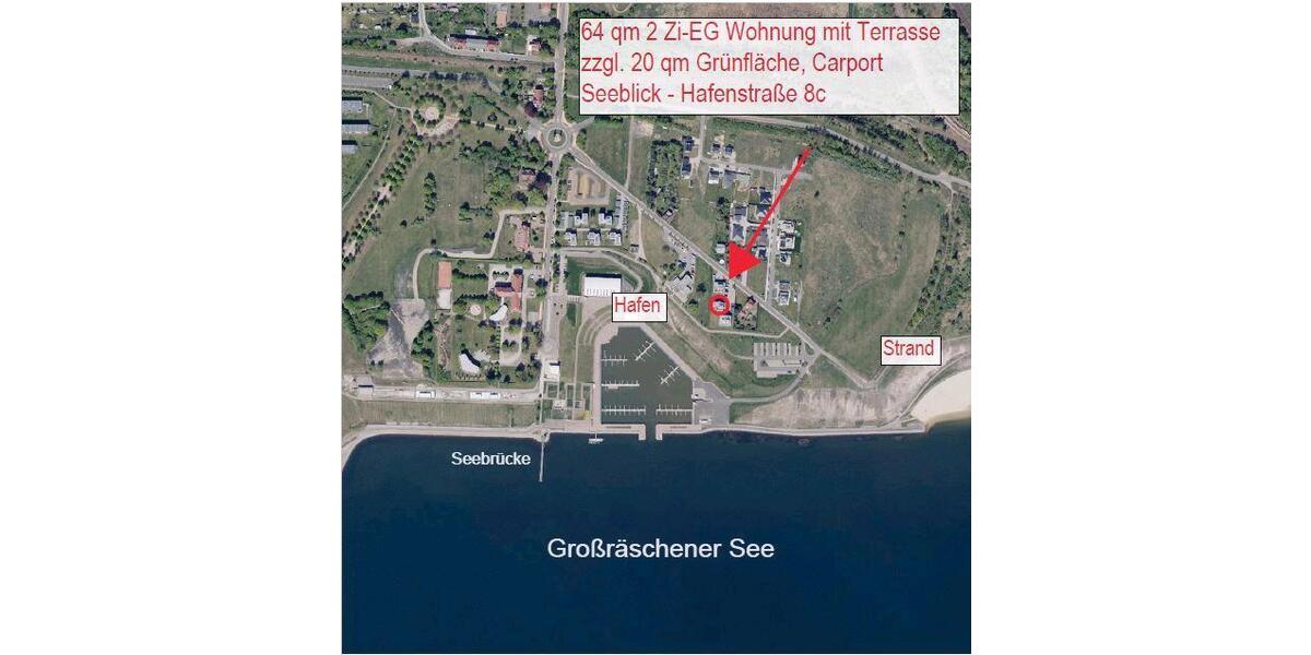 Terrassenwohnung Senftenberg - 2 Zimmer, 64 m&sup2;, 199.500&euro; | Angebot:26037514