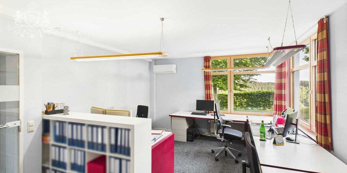 Moderne Bürofläche 294 m² Naturblick Nähe Luxemburg & Bleialf Klimaanlage Bis 12 Stellplätze zimmer
