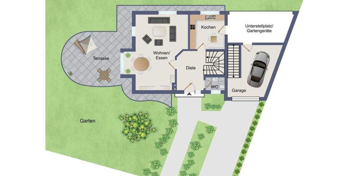 Einfamilienhaus Geldern Veert - 3 Zimmer, 100 m&sup2;, 398.000&euro; | Angebot:25822113