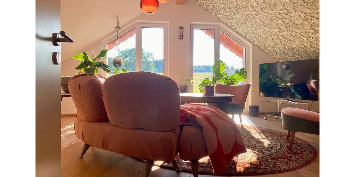 Dachgeschoßwohnung Schäftlarn - 3 Zimmer, 77 m&sup2;, 1.100&euro; | Angebot:26696374