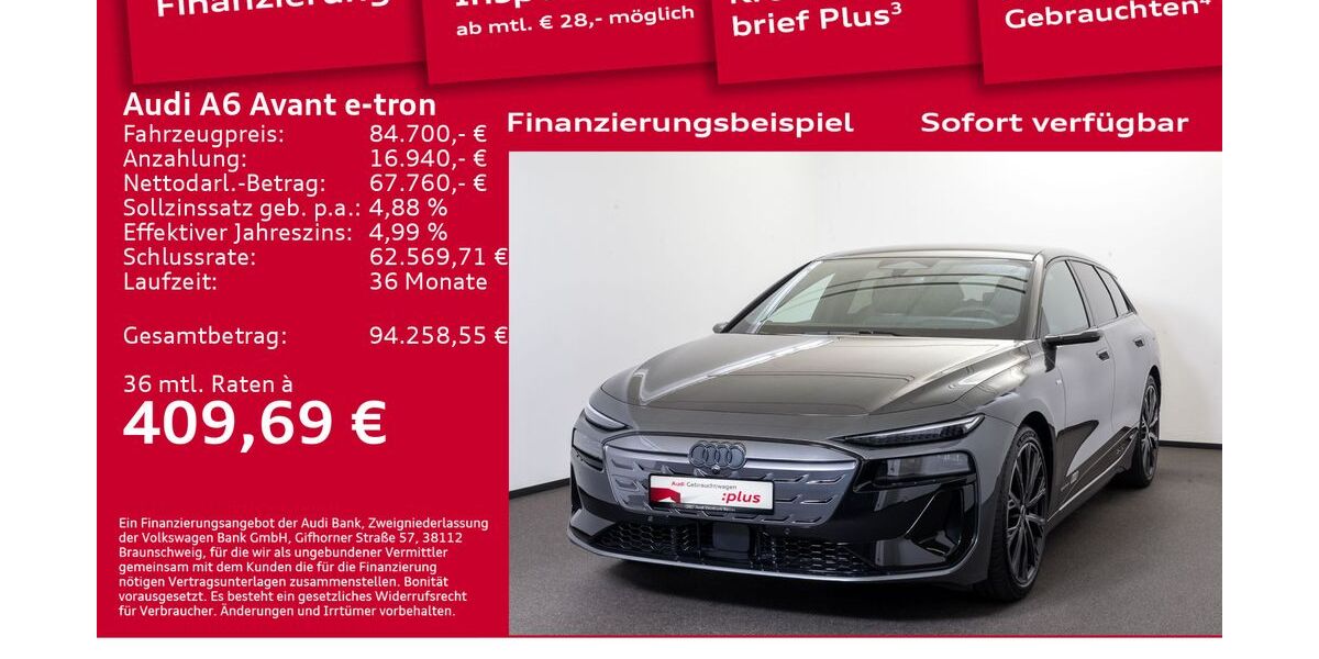 Audi A6 e-tron 6.001 km 80.990 &euro; Berlin 12489