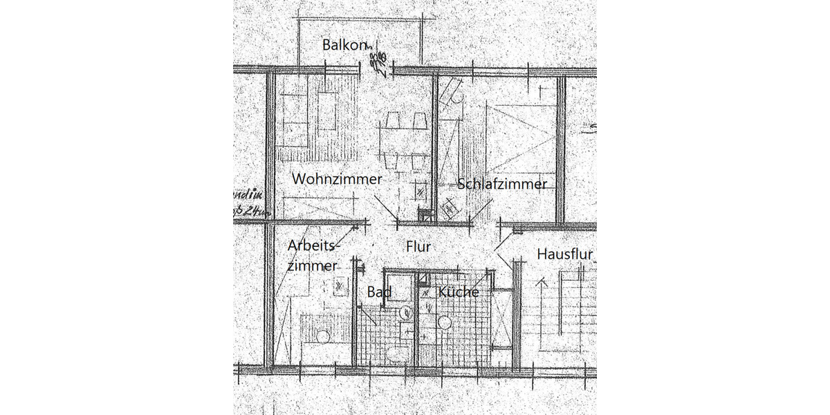 Etagenwohnung Seesen - 3 Zimmer, 59 m&sup2;, 388&euro; | Angebot:26376887