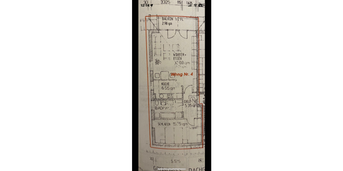Dachgeschoßwohnung Raubling - 2 Zimmer, 65 m&sup2;, 340.000&euro; | Angebot:24256405