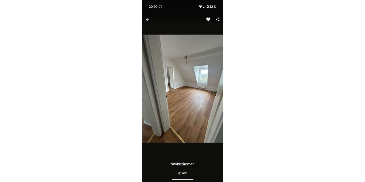 Dachgeschoßwohnung Kassel Südstadt - 3 Zimmer, 48 m&sup2;, 640&euro; | Angebot:26654346