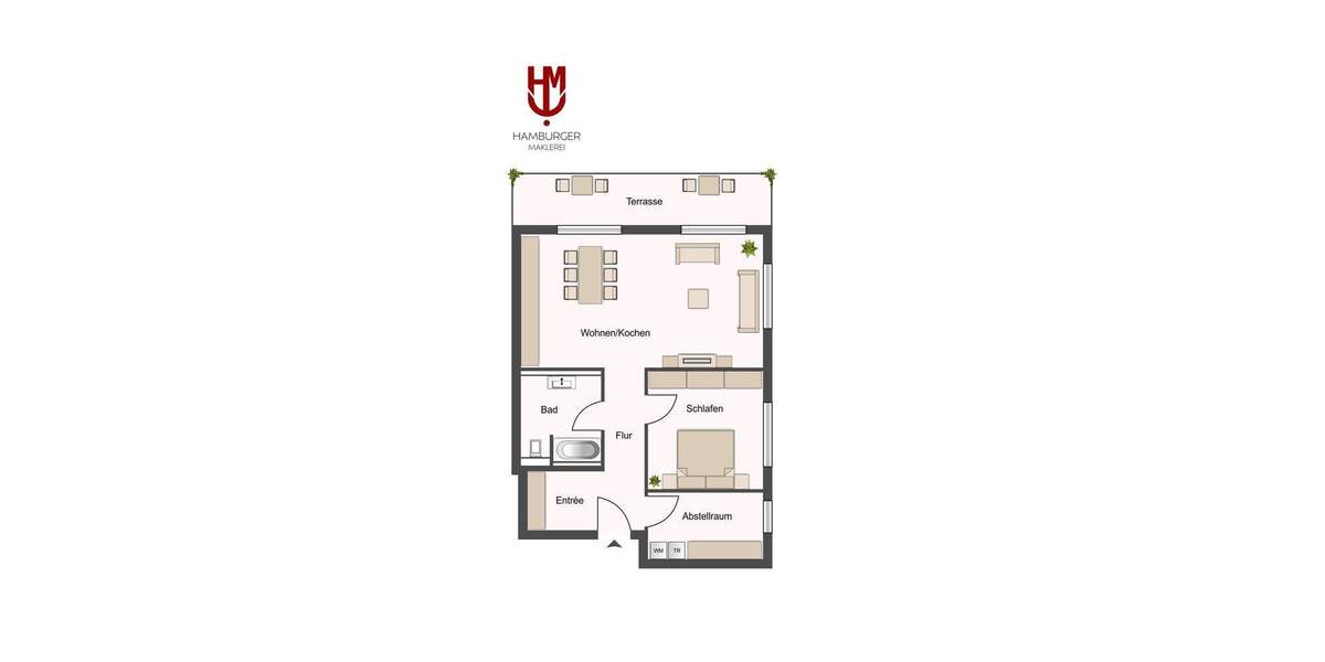 Etagenwohnung Tostedt Todtglüsingen - 2 Zimmer, 72 m&sup2;, 320.000&euro; | Angebot:24807649