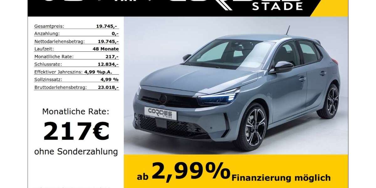 Opel Corsa 3.170 km 19.745 &euro; Stade 21680