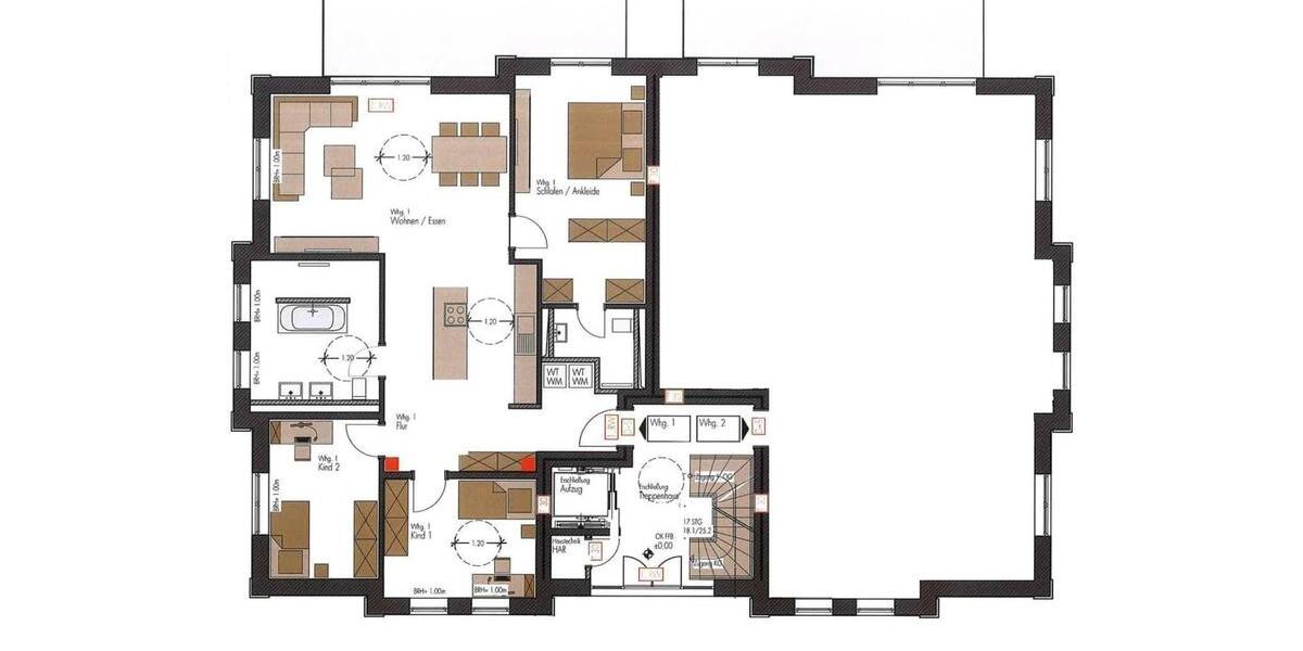 Etagenwohnung Potsdam - 4 Zimmer, 125 m&sup2;, 2.390&euro; | Angebot:25258731