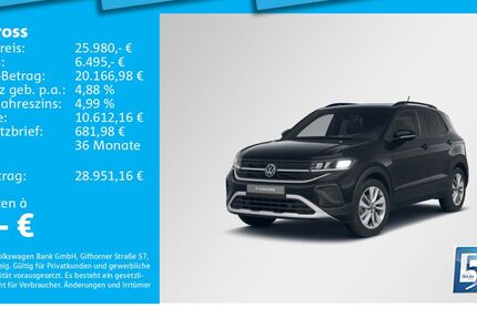 VW T-Cross 8.700 km 25.980 &euro; München 80935