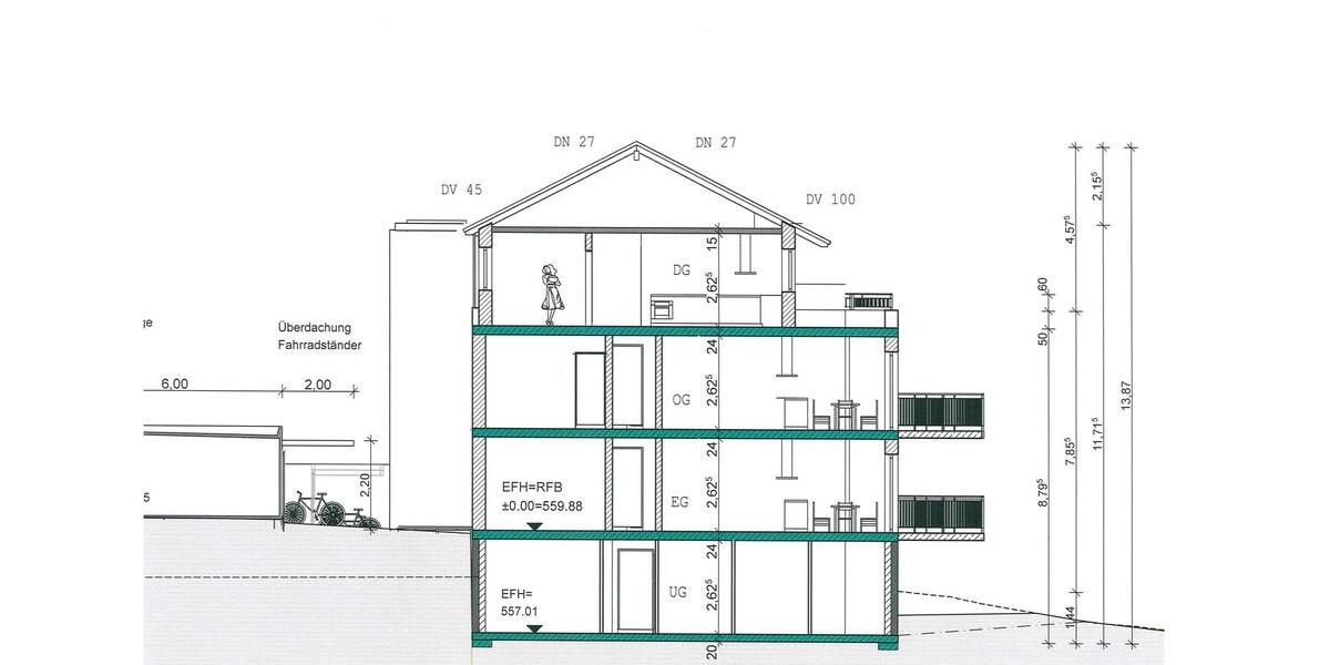 Einfamilienhaus Nagold - 4.5 Zimmer, 114 m&sup2;, 1.300&euro; | Angebot:26421387