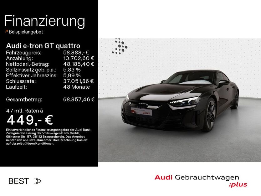 Audi e-tron GT 22.200 km 58.888 € Mühlheim 63165