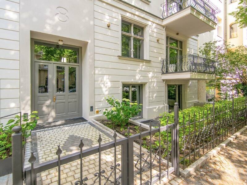 Tiergarten: 3-Zi-EG Wohnung in ruhiger Wohnstraße mit 2 Terrassen