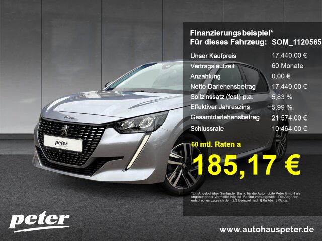 Peugeot 208 20.000 km 17.440 € Nordhausen 99734