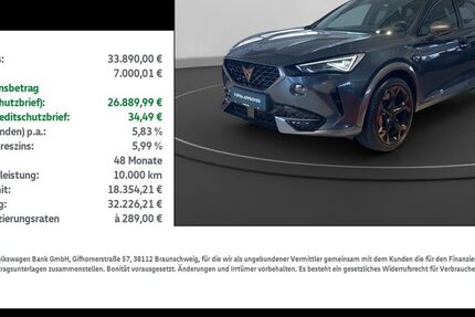 Cupra Formentor 39.500 km 31.729 &euro; Nordhausen 99734