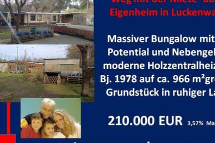 Haus Luckenwalde - 4 Zimmer, 85 m&sup2;, 210.000&euro; | Angebot:25562816