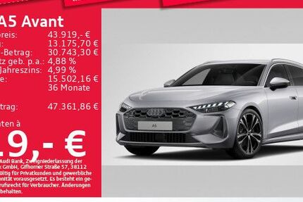 Audi A5 9.494 km 43.919 &euro; Eching 85386