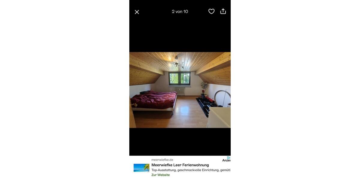 Dachgeschoßwohnung Staufen im Breisgau - 2.5 Zimmer, 58 m&sup2;, 800&euro; | Angebot:26311619