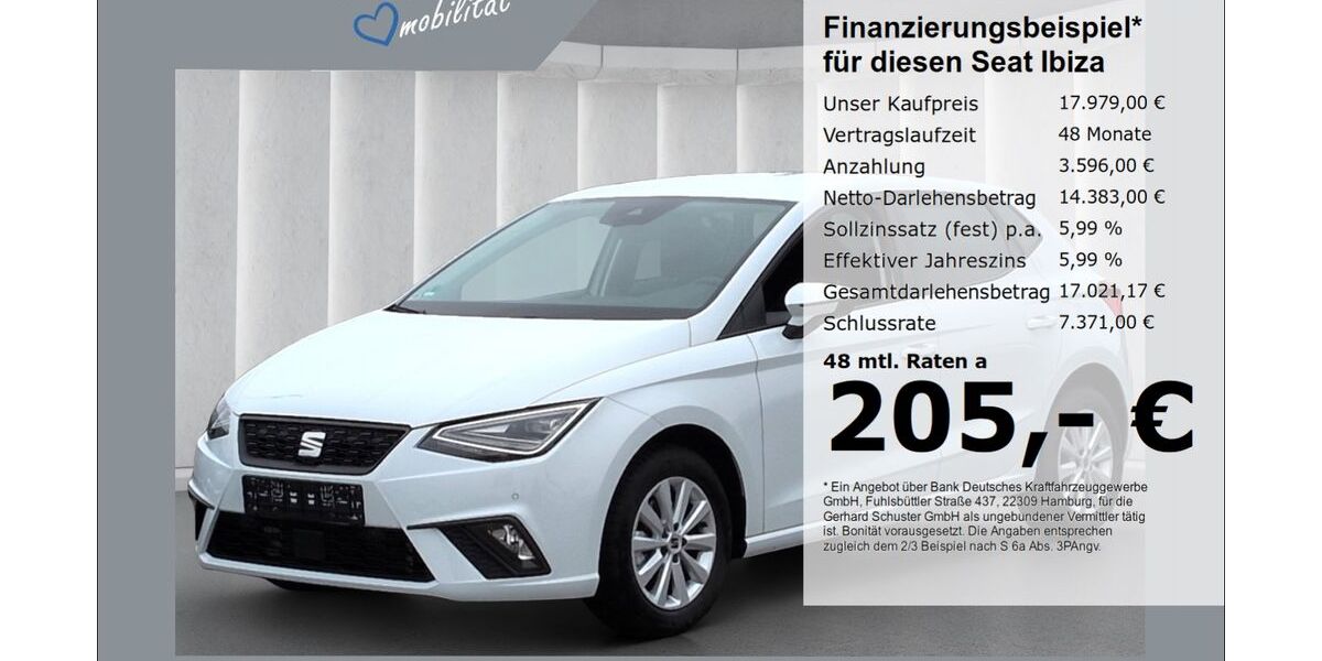 Seat Ibiza 7.070 km 17.979 &euro; Ruhstorf 94099