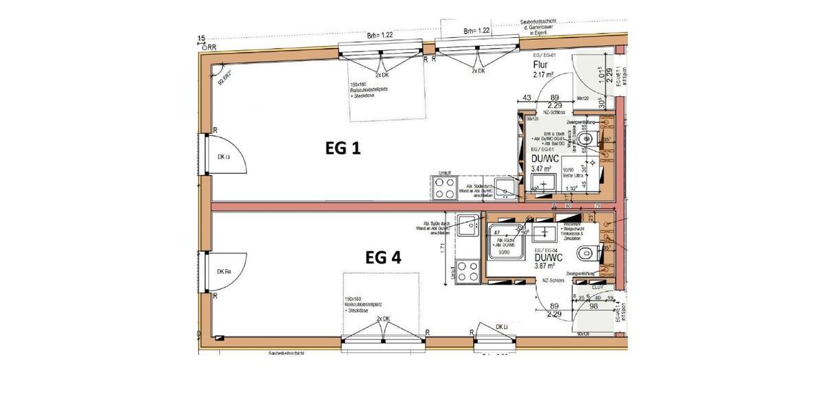 Etagenwohnung Appenweier - 2 Zimmer, 20 m&sup2;, 400&euro; | Angebot:26350192