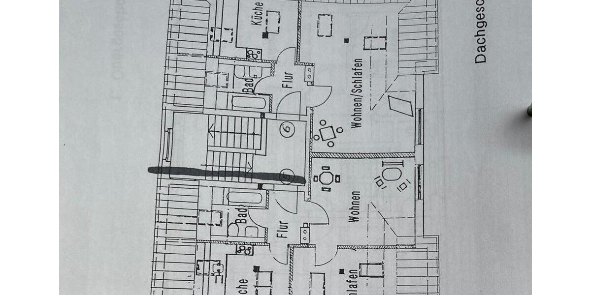 Dachgeschoßwohnung Coswig - 1 Zimmer, 40 m&sup2;, 340&euro; | Angebot:26676091
