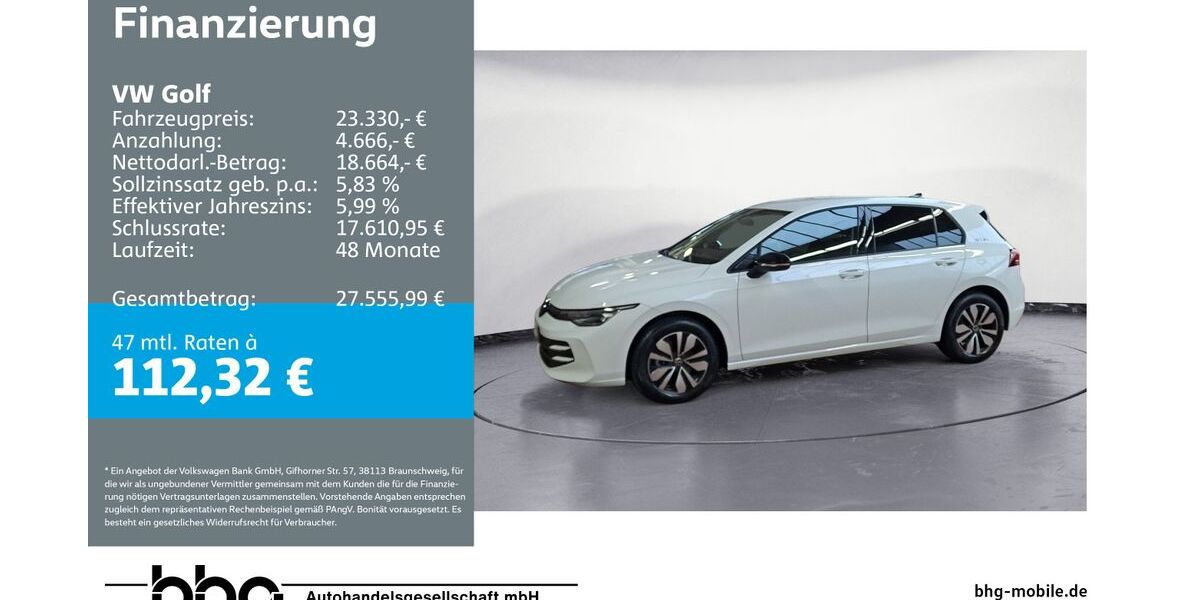 VW Golf 24.920 km 22.860 &euro; Ettlingen 76275