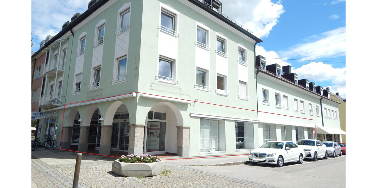 Gewerbeflächen in bester Lager, in der Fußgängerzone von 83395 Freilassing - frei ab sofort - Gewerbeobjekt Freilassing Freilassing | Angebot:19933714