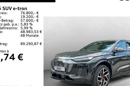 Audi Q6 e-tron 9.500 km 76.300 &euro; Bad Reichenhall 83435