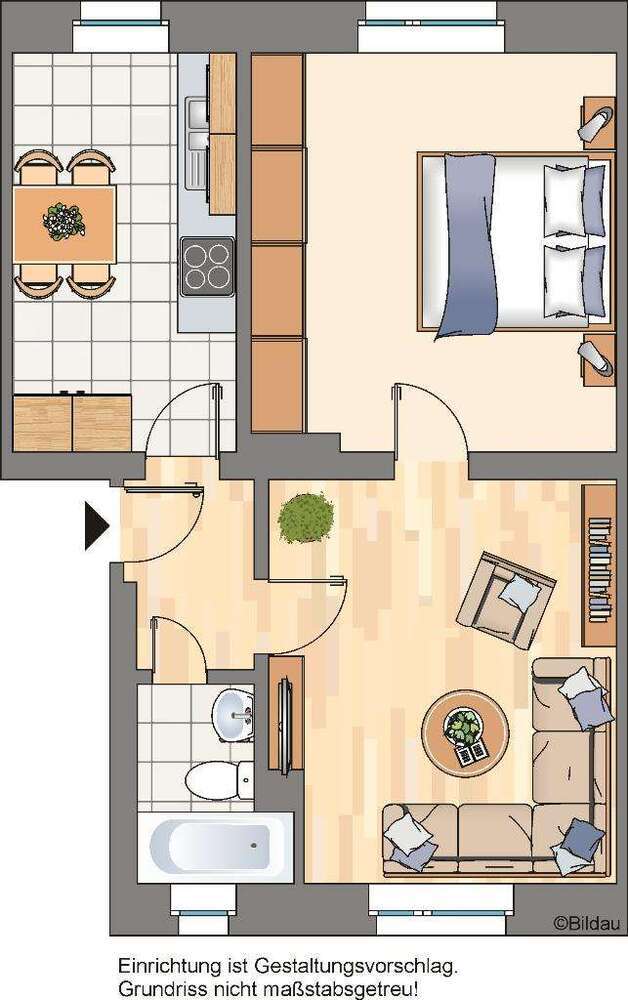 Wohnung zum Mieten in Bochum 369 € 43.56 m²
