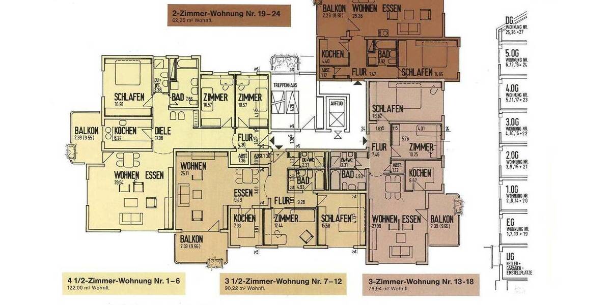 Etagenwohnung Steinen - 3 Zimmer, 79 m&sup2;, 250.000&euro; | Angebot:26018447