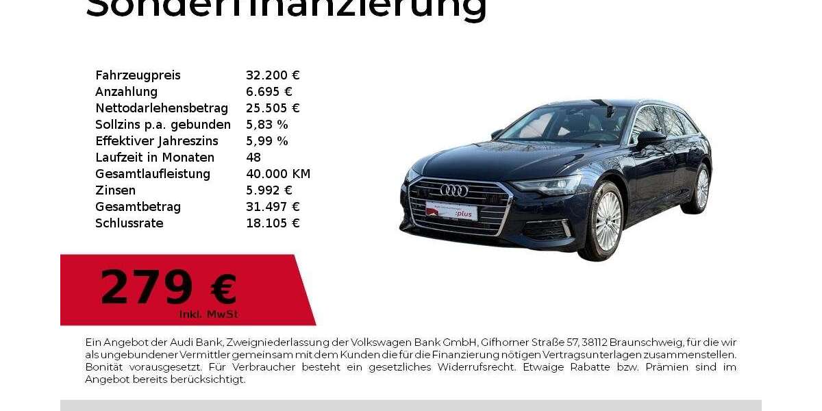 Audi A6 38.046 km 32.200 &euro; Dessau 06842